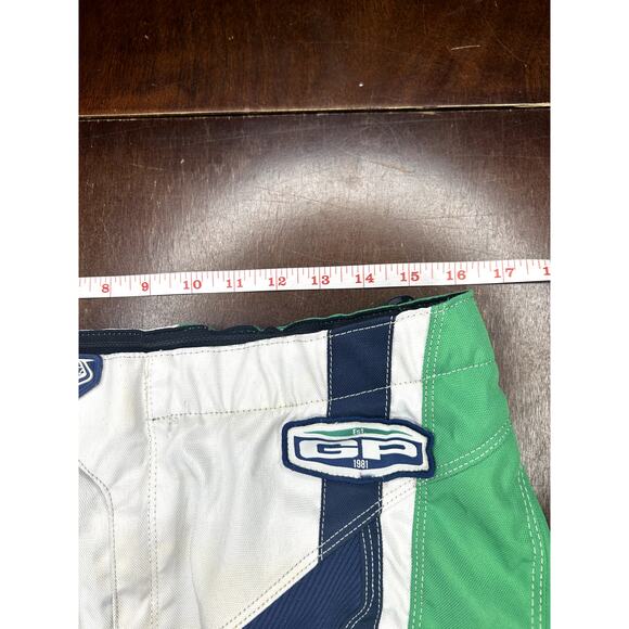 VTG 90s/Y2K Troy Lee Designs Green Motocross ATV Pants Racing Performance Gear - Picture 7 of 16